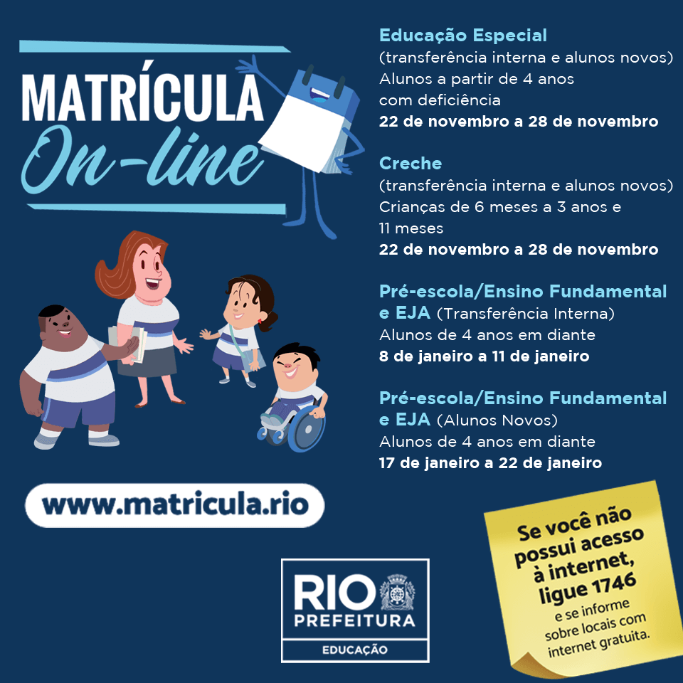 Matrícula RIO 2024